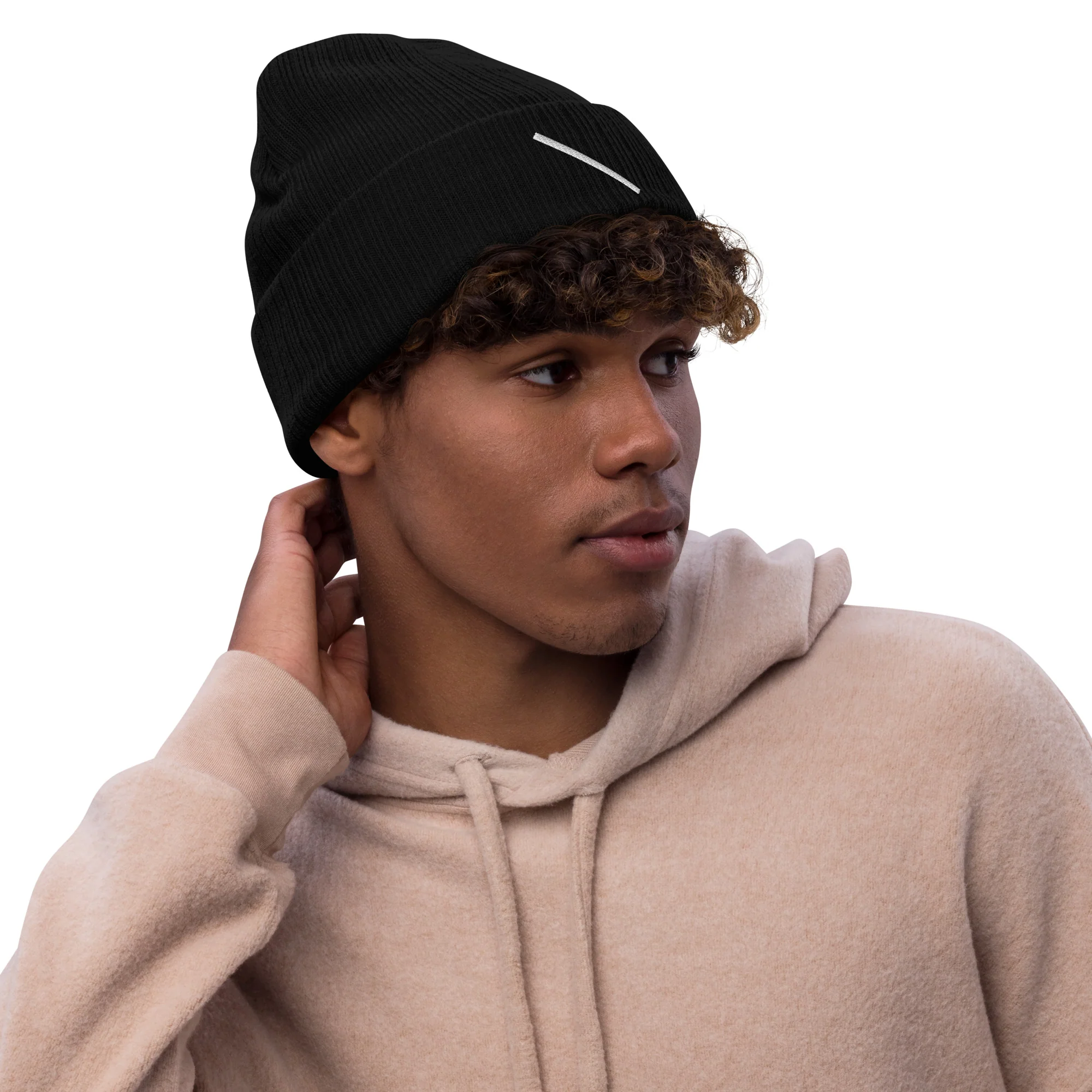 Ribbed knit beanie - Image 3